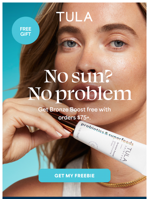 tula newsletter: Beach bronze, no sun required 😎