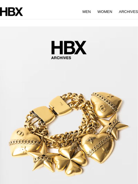 hbx newsletter: HBX Archives Preview: 10 Apr/9AM EST/9PM HKT Relea...