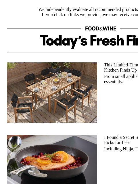 foodandwine newsletter: Ninja, Hestan, and KitchenAid Deals Are Hiding in ...