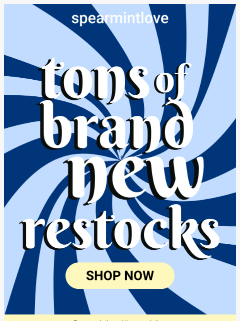 spearmintlove newsletter: Add to Cart Energy 💅