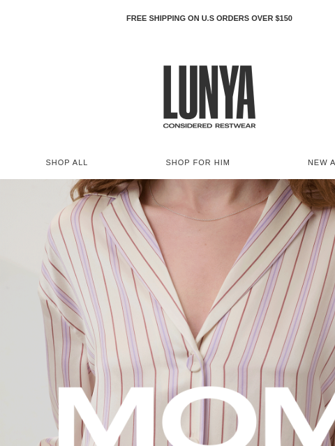 lunya newsletter: Mom Wants Choices.