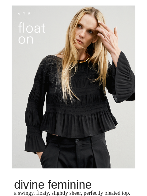 ayr newsletter: GOING OUT TOP (!!!)