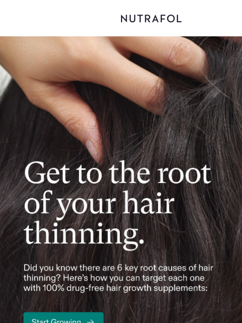 Address 6 key root causes of hair thinning. ‌ ‌ ‌ ‌ ‌ ‌ ‌ ‌ ‌ ‌ ‌ ‌ ‌ ‌ ‌ ‌ ‌ ‌ ‌ ‌ ‌ ‌ ‌ ‌ ‌ ‌ ‌ ‌ ‌ ‌ ‌ ‌ ‌ ‌ ‌ ‌ ‌ ‌ ‌ ‌ ‌ ‌ ‌ ‌ ‌ ‌ ‌ ‌ ‌ ‌ ‌ ‌ ‌ ‌ ‌ ‌ ‌ ‌ ‌ ‌ ‌ ‌ ‌ ‌ ‌ ‌ ‌ ‌ ‌ ‌ ‌ ‌ ‌ ‌ ‌ ‌ ‌ ‌ ‌