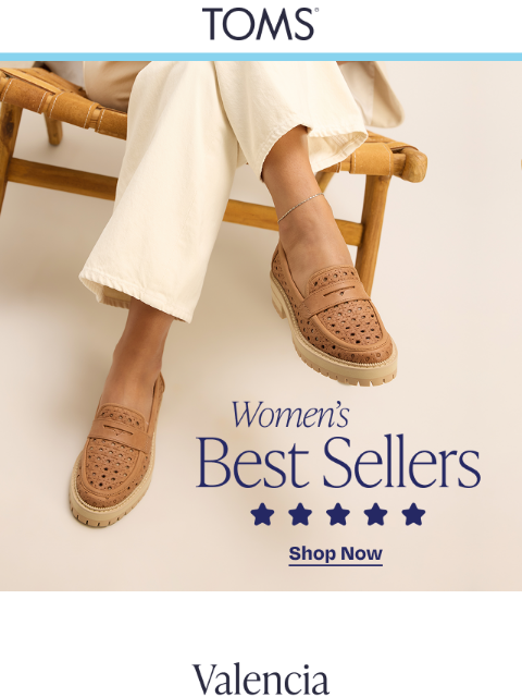 toms newsletter: Shop Spring’s 5-Star Faves