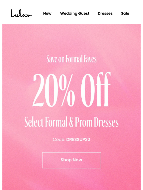 lulus newsletter: So Many Formal Dresses On Sale 😍​