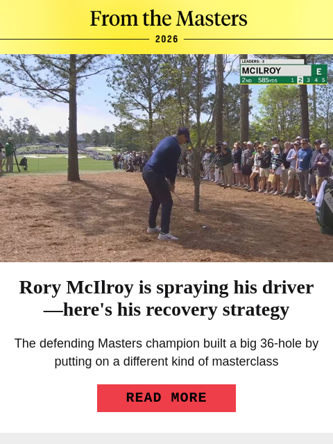 golfdigest newsletter: Scheffler's spicy post-round interview