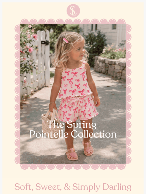 spearmintlove newsletter: JUST IN: The Spring Pointelle Collection 🍓🎀🌵