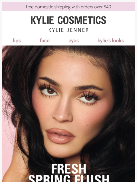 kyliecosmetics newsletter: spring blush guide 💗