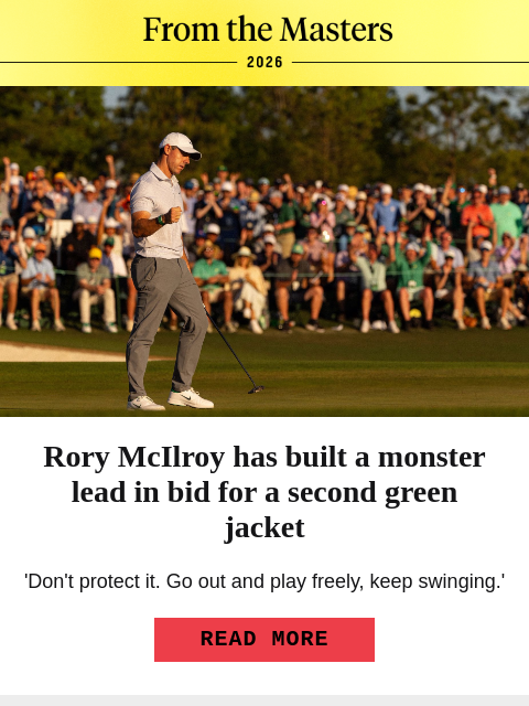 golfdigest newsletter: Phil fires off strong Augusta National take