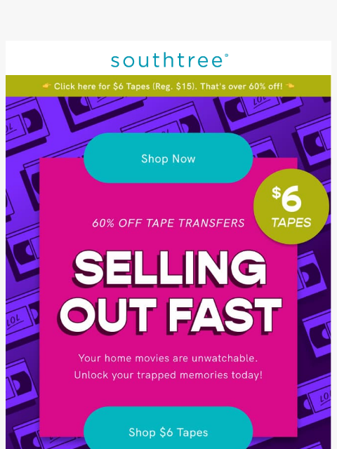 southtree newsletter: ALERT: You’re on the clock.