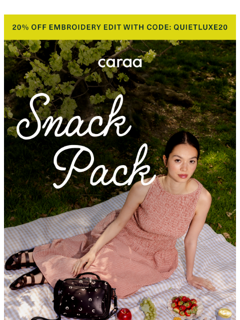 caraa newsletter: Stitched for Sunny Days