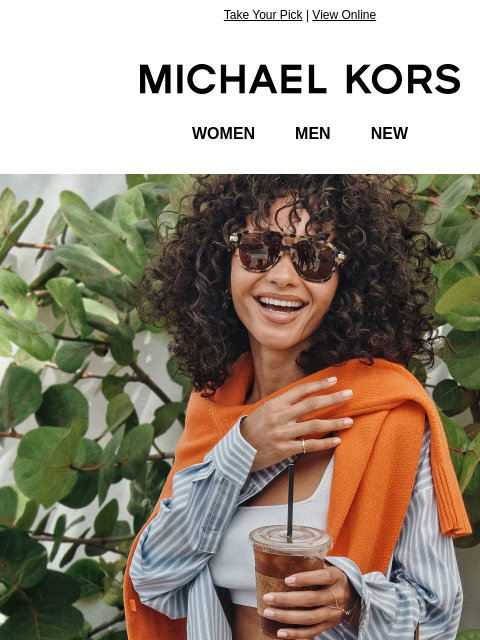 michaelkorsmail newsletter: "Let Me Be Your Hero" — These Bags, Probably