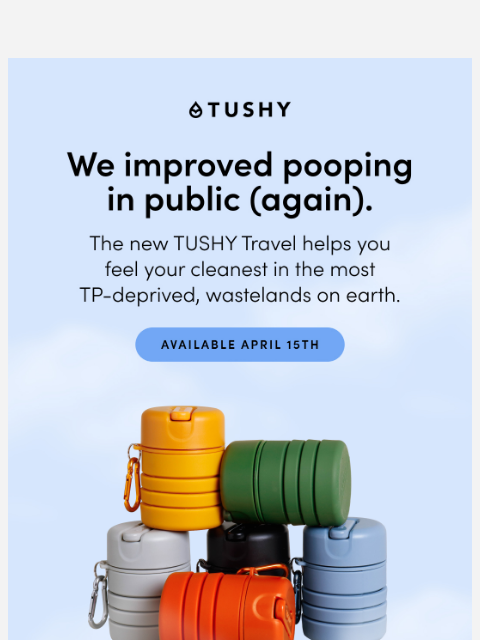 Introducing the NEW TUSHY Travel! ͏ ͏ ͏ ͏ ͏ ͏ ͏ ͏ ͏ ͏ ͏ ͏ ͏ ͏ ͏ ͏ ͏ ͏ ͏ ͏ ͏ ͏ ͏ ͏ ͏ ͏ ͏ ͏ ͏ ͏ ͏ ͏ ͏ ͏ ͏ ͏ ͏ ͏ ͏ ͏ ͏ ͏ ͏ ͏ ͏ ͏ ͏ ͏ ͏ ͏ ͏ ͏ ͏ ͏ ͏ ͏ ͏ ͏ ͏ ͏ ͏ ͏ ͏ ͏ ͏ ͏ ͏ ͏ ͏ ͏ ͏ ͏ ͏ ͏ ͏ ͏ ͏ ͏ ͏ ͏ ͏ ͏ ͏ ͏