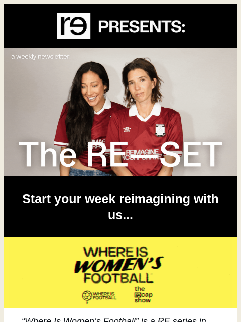re-website newsletter: Where is Women's Football: Nicole Chui from Baes F...