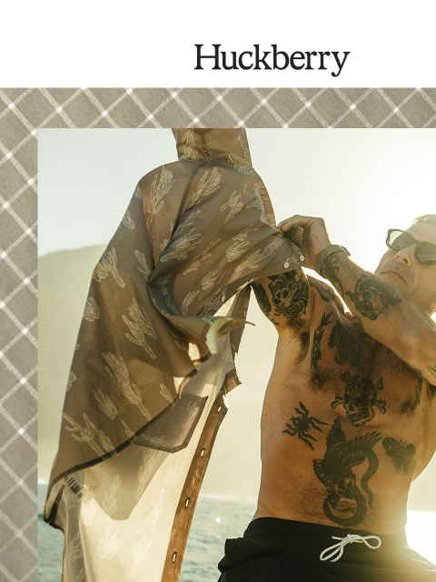 huckberry newsletter: The Coolest Shorts—Literally