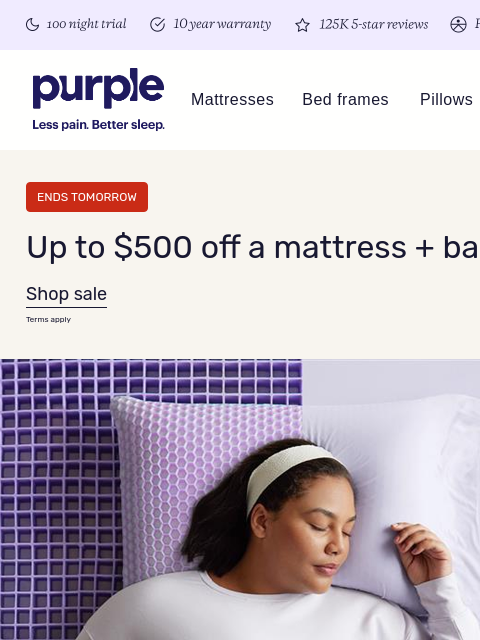 purple newsletter: Is hot sleep creeping in?