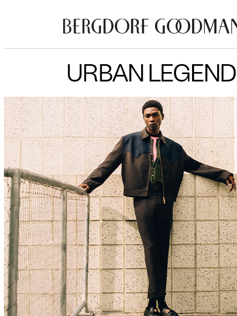 bergdorfgoodman newsletter: The New Menswear Codes