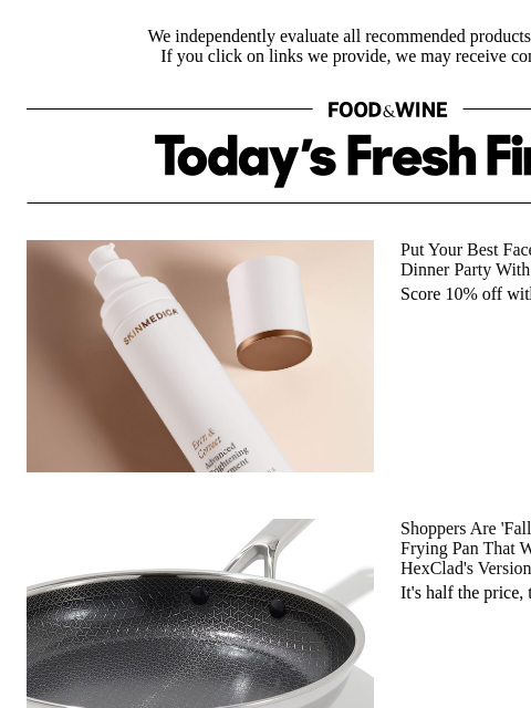 foodandwine newsletter: Fans Say This OXO Frying Pan Works 'Just as Well' ...