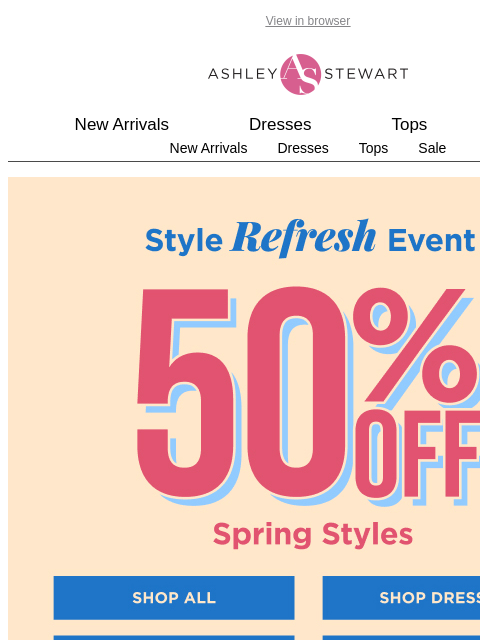 ashleystewart newsletter: The 👗 that will get you through RSVP season ✉️