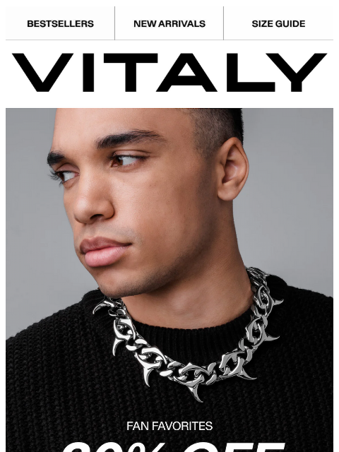vitalydesign newsletter: Best Sellers - Now 30% OFF