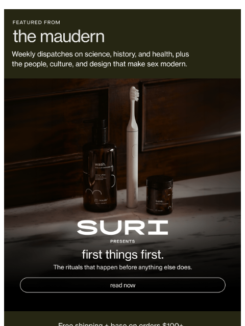 getmaude newsletter: the maudern.