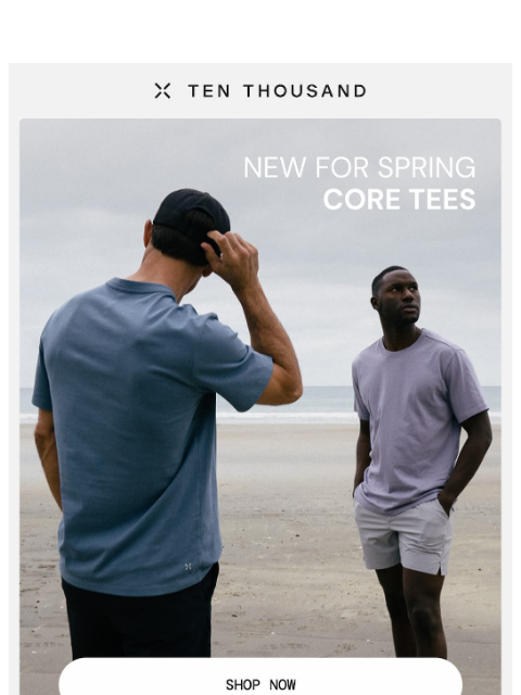 tenthousand newsletter: All-New Cotton Tees