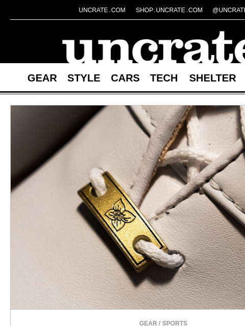 uncrate newsletter: FootJoy Berckmans Place Masters Edition & more