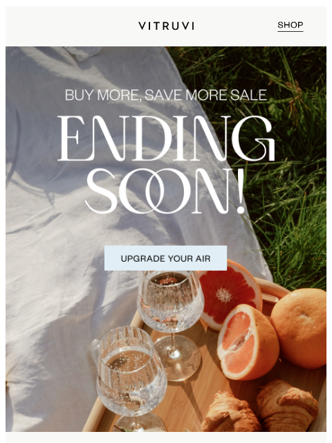vitruvi newsletter: Buy More, Save More Ending Soon! ⏰