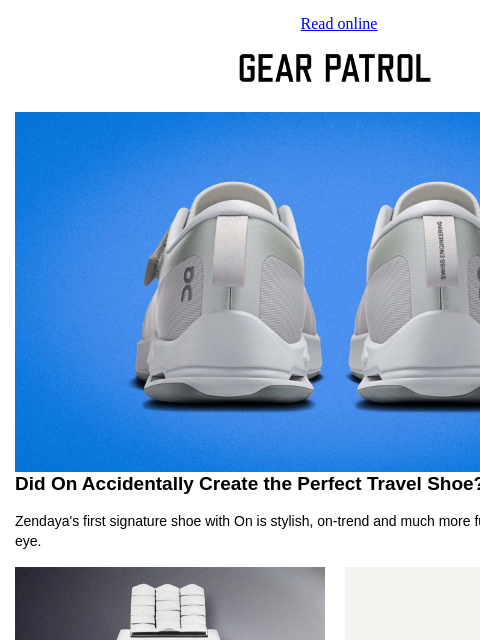 gearpatrol newsletter: The Perfect Travel Shoe Might Surprise You