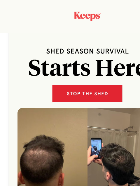 keeps newsletter: Shed Season Survival Starts Here