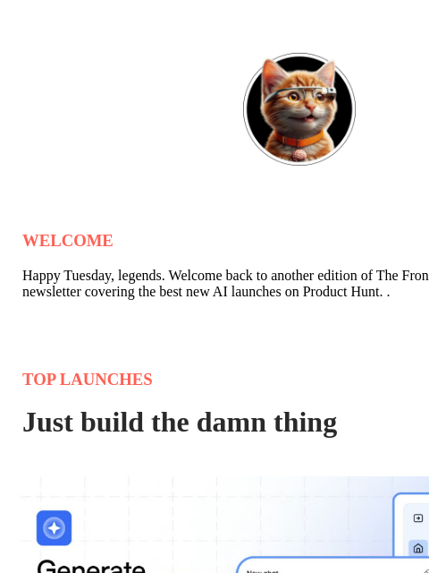 producthunt newsletter: Meta's new model
