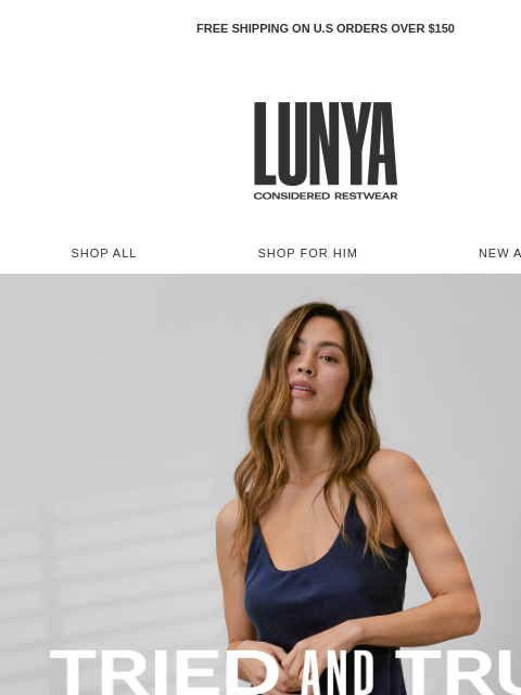 lunya newsletter: TREND-LESS