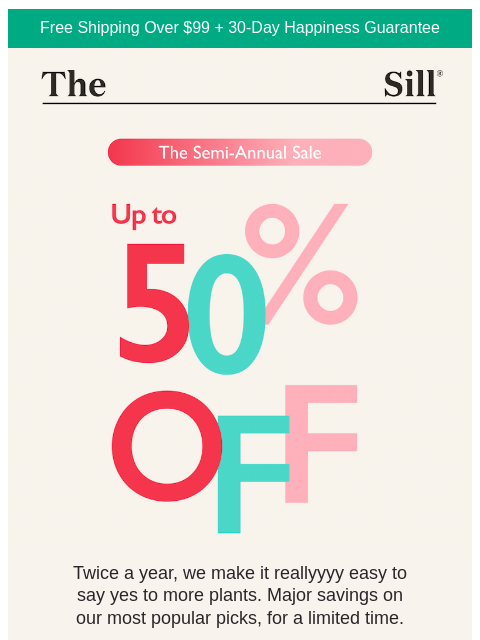 thesill newsletter: SSSAAALLLEEEEE