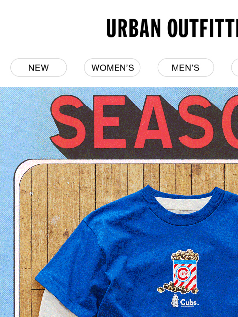 urbanoutfitters newsletter: First-round baseball graphics picks ⚾