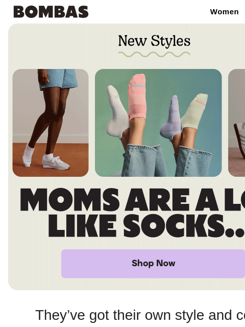 bombas newsletter: New Gifts, Fresh for Mother’s Day