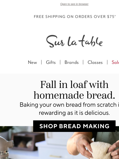 surlatable newsletter: 🍞 Every sourdough starts somewhere.