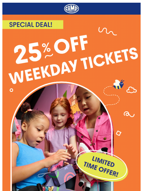 camp newsletter: A little weekday magic for you ✨