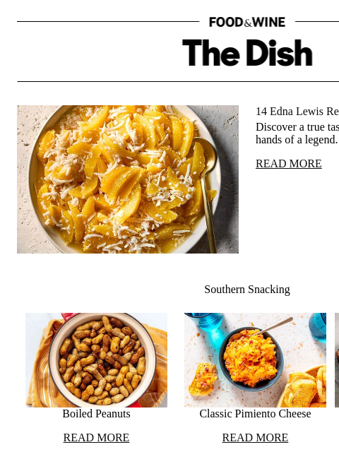 foodandwine newsletter: 14 Edna Lewis Recipes to Know by Heart