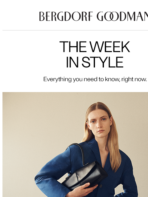 bergdorfgoodman newsletter: The Week In Style: Feather Weather