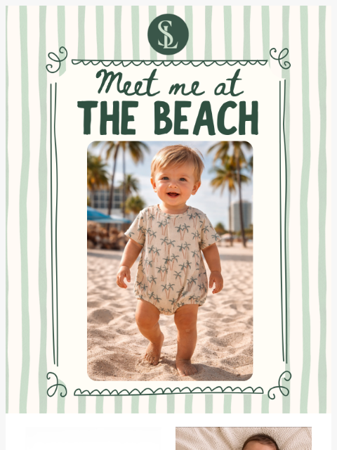 spearmintlove newsletter: Your Baby’s Vacation Outfit Is Here 🌴