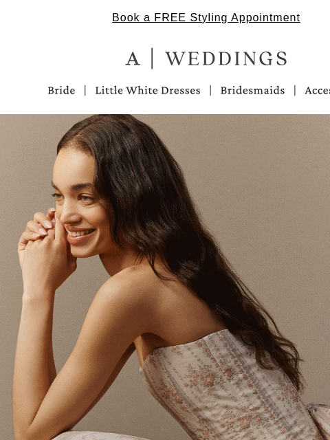 anthropologie newsletter: New V. Chapman *just* landed on site