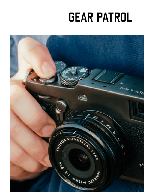 gearpatrol newsletter: $1,000 Photo Gear Giveaway