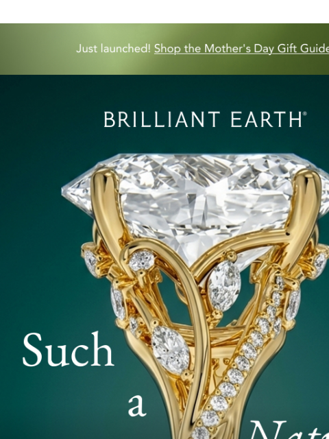 brilliantearth newsletter: Fresh picks: Nature-inspired engagement rings