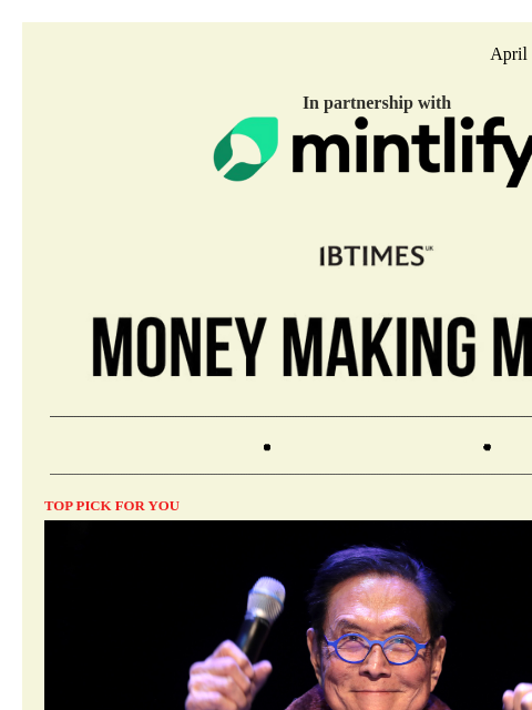 beehiiv newsletter: Robert Kiyosaki’s Economic Crisis Warning—Are You ...