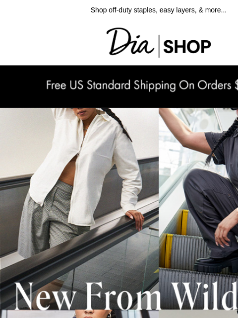 dia newsletter: NEW from Wildfang ❣️