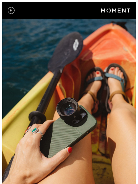 shopmoment newsletter: Moment's #1 Selling Lens