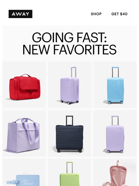 awaytravel newsletter: GOING FAST