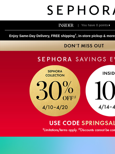 sephora newsletter: Skincare for every vibe (and concern)✅