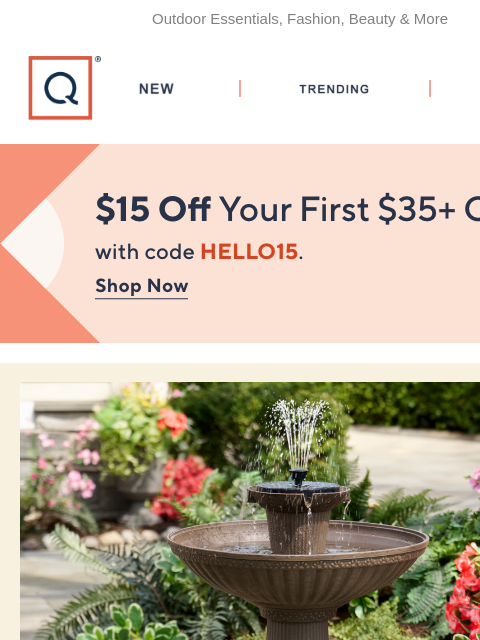 qvcemail newsletter: Ready for Sun & Backyard Fun?