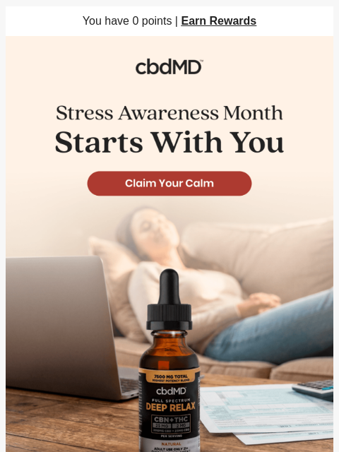 cbdmd newsletter: Stop Powering Through, Start Winding Down